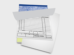 Quadruplicate Invoice Book