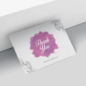 Premium Thank you Card – 148x105mm