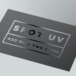 Spot UV Business Card 420gsm